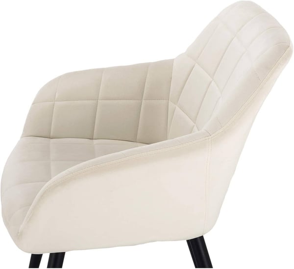 Rootz Velvet spisestuestole - Elegant siddeplads - Komfortable stole - Ergonomisk design - Holdbar konstruktion - Nem montering - 49cm x 43cm x 81cm