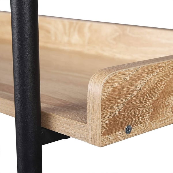 Rootz Modern stående hylde - Opbevaringsstativ - Displayenhed - Holdbar og nem vedligeholdelse - Alsidig brug - Enkel montering - 91 cm x 25,5 cm x 17