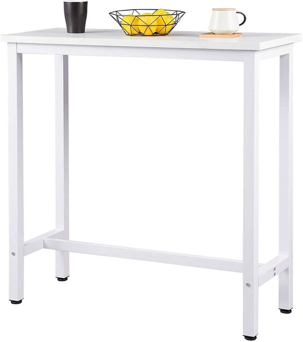 Rootz Modern Bar Table - Konsolbord - Spisebord - Robust jernstel - Ridsefast - Vandafvisende - 40cm x 100cm x 100cm