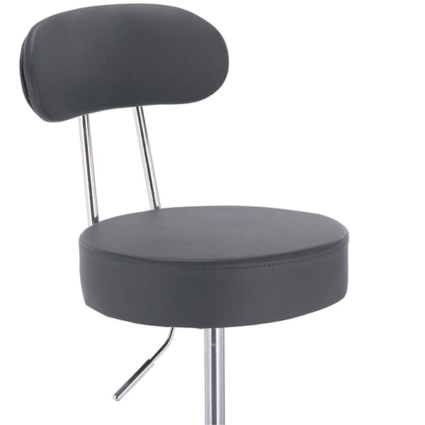 Rootz Ergonomisk drejestol - Kontorstol - Justerbart sæde - Imiteret læder i høj kvalitet - Holdbart metalstel - Fleksibel 360° rotation - 75cm-87cm x