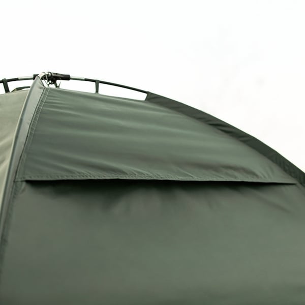 Rootz All-in-One Camping Sæt til 2 - Pop-Up telt - Camp Bed - Camping liggestol - Vandtæt - Nem montering - Holdbar Oxford Nylon - L193 x D145 x H188c