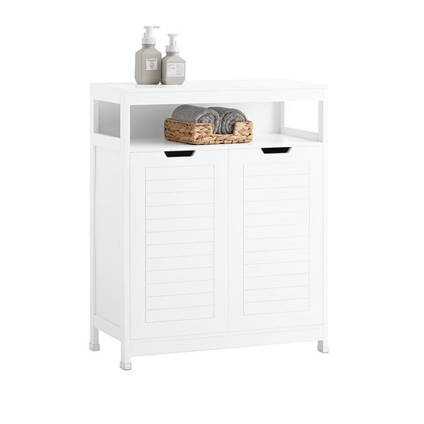 Rootz Moderni Kylpyhuonekaappi - Senkki - Eteisen vaatekaappi - Tilava säilytystila - Monipuolinen käyttö - Vakaa muotoilu - 70cm x 90cm x 35cm