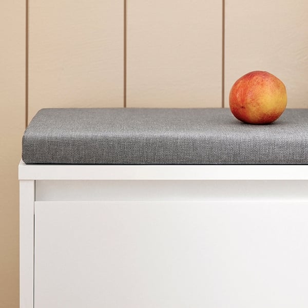 Rootz Skobænk med Opbevaring - Skokipper - Entrébænk - Polstret sæde - Ridsebeskyttelse - Alsidig opbevaring - 90 cm x 46 cm x 24 cm
