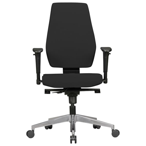 Rootz Kontorstol - Drejestol - Højdejusterbar - Ergonomisk lændestøtte - Komfortabel polstring - Justerbare armlæn - 101cm-119cm x 63cm x 47cm