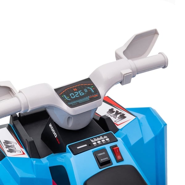 Rootz Electric Children's Quad - Ride-On ATV til børn - Elbil til småbørn - Sikker hastighed - Nem betjening - Langvarig sjov - 70 cm x 41,5 cm x 48,5