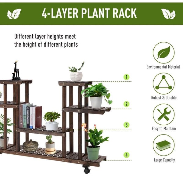 Rootz Plant Plank - Verkoold - Hatkut - 48,62 cm x 12,99 cm x 31,49 cm