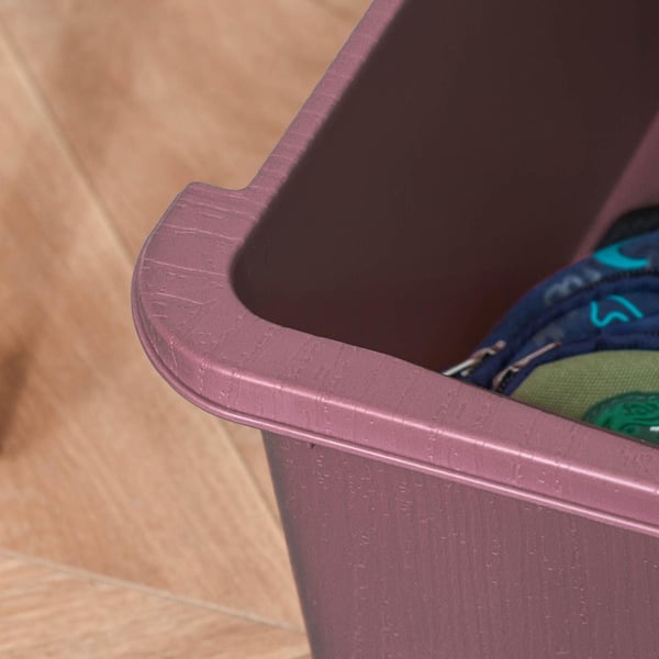 Rootz børnebænk med opbevaringsplads - Pink - Pp - 14,56 cm x 14,56 cm x 22,24 cm