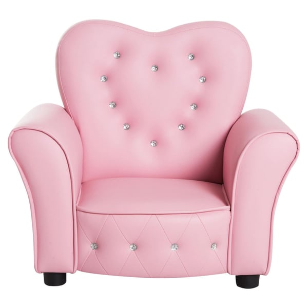 Rootz børnebænk - Pink - Pvc, svamp - 23,23 cm x 16,34 cm x 19,29 cm