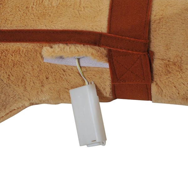Rootz Ridehest - Beige - Plys, Metal, Pp Bomuld - 33,46 cm x 11,02 cm x 23,62 cm