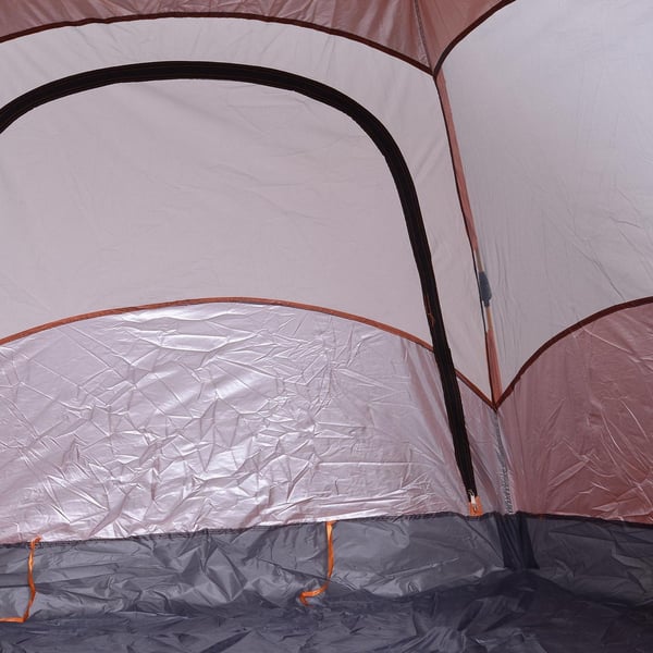 Rootz Double Wall Teltta - Oranssi, Sininen - Polyesteri, Lasikuitu, Kangas - 110,24 cm x 110,24 cm x 66,93 cm