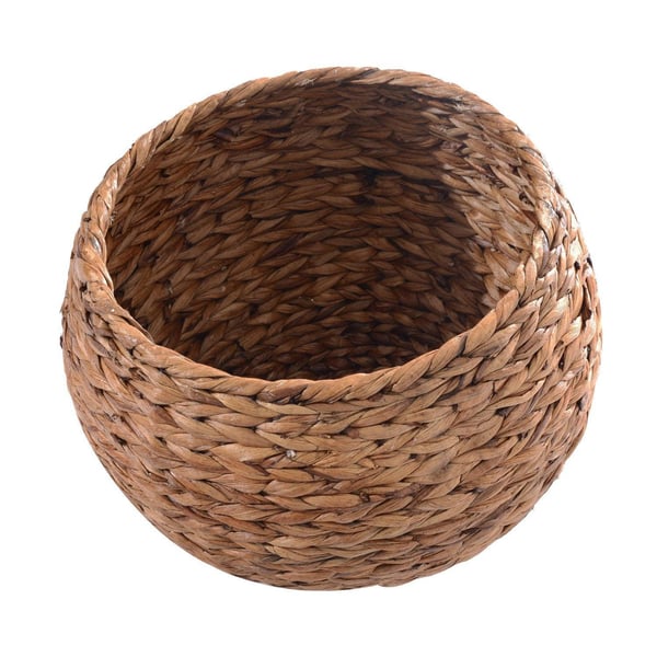 Rootz katteseng - brun, hvid - jern, bomuld, flannel - 19,68 cm x 16,53 cm x 23,62 cm