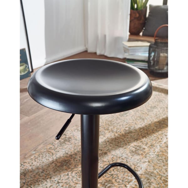Rootz Barstol - Taburet - Barstol - Metaltaburet - Sort - Bistrostol - Max 100 kg - Jern