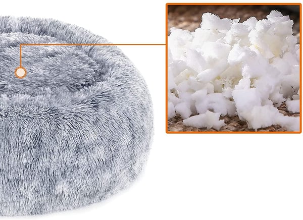 Rootz Hundeseng - Katteseng - Dyreseng - Grå - 60 x 20 cm