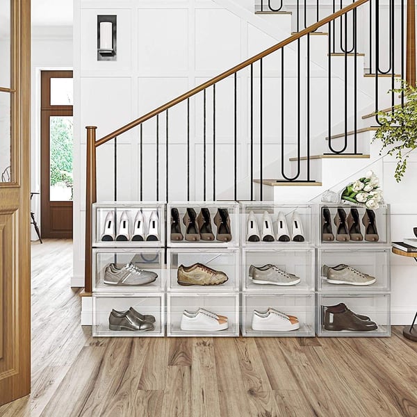 Rootz Shoe Storage Systems - Stabelbar skoholder - Skoæske - Hvid - 28 x 36 x 22 cm