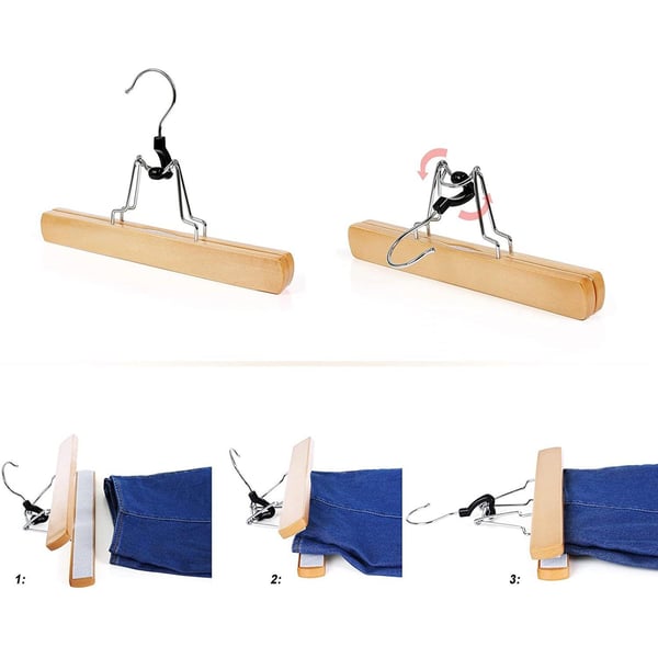 Rootz Pantshnager Set 12 - vaateripustin - ripustin housuille