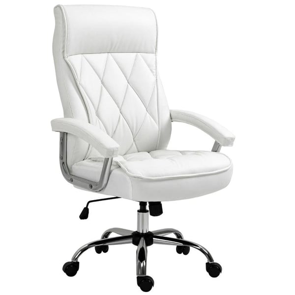 Rootz Kontorstol - Skrivebordsstol - Drejestol - Ergonomisk arbejdsstol - Hvid