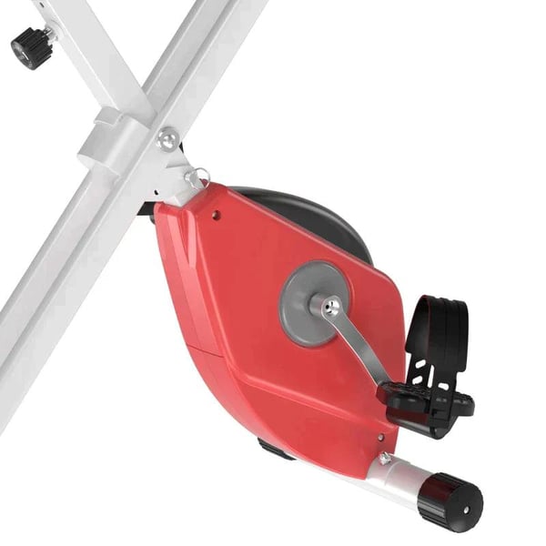 Rootz Magnetic Training Bike - X-Bike Cykeltræner - Cykeltræner - X-Bike - Home Trainer Cykel - Rød/Hvid