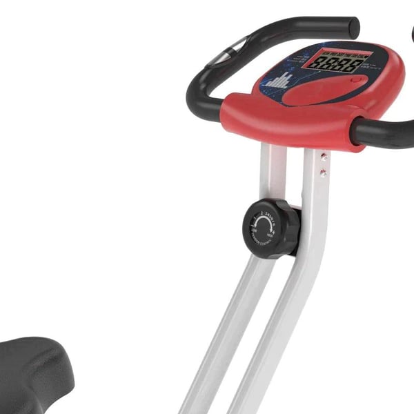Rootz Magnetic Training Bike - X-Bike Cykeltræner - Cykeltræner - X-Bike - Home Trainer Cykel - Rød/Hvid
