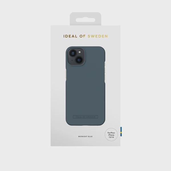 iDeal iPhone 14 Seamless Skal - Midnight Blue