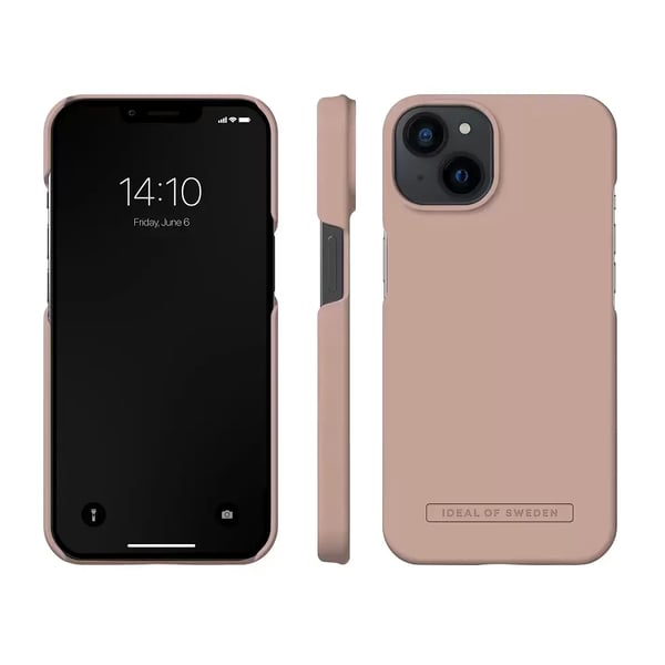iDeal iPhone 14 Seamless Skal - Blush Pink