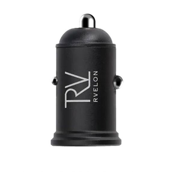 Rvelon Billaddare 45W USB-C PD 3.0 & USB A QC 3.0