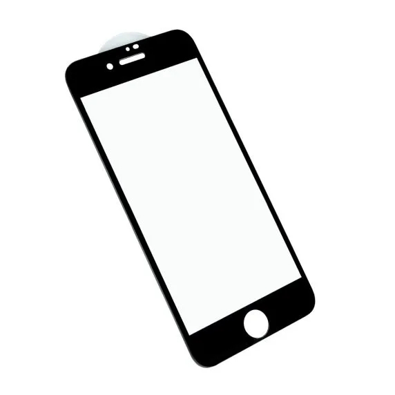 Skärmskydd iPhone 7/8/SE (2020/2022) - 3D Härdat Glas Svart (5-pack)