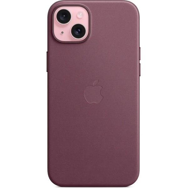 Apple iPhone 15 Plus FineWoven fodral med MagSafe, Röd