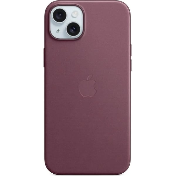 Apple iPhone 15 Plus FineWoven fodral med MagSafe, Röd