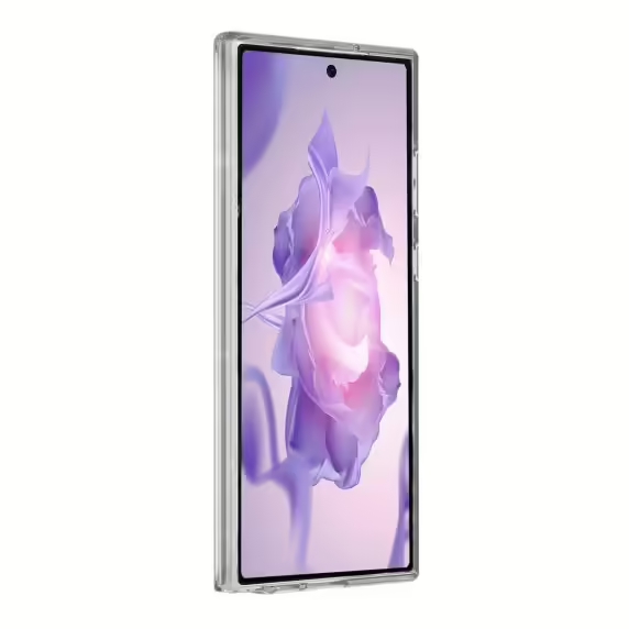 Samsung Galaxy S24 Ultra Mobilskal Magnet - Blommor Röd/Blå