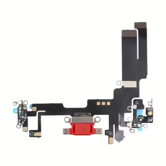 iPhone 14 Laddkontakt med Flexkabel Original - Röd
