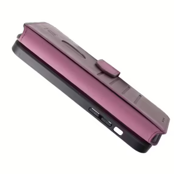 iPhone 15 Plus Plånboksfodral Magnet Rvelon - Lila