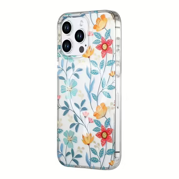 iPhone 15 Pro Mobilskal MagSafe - Blommor & Kvistar