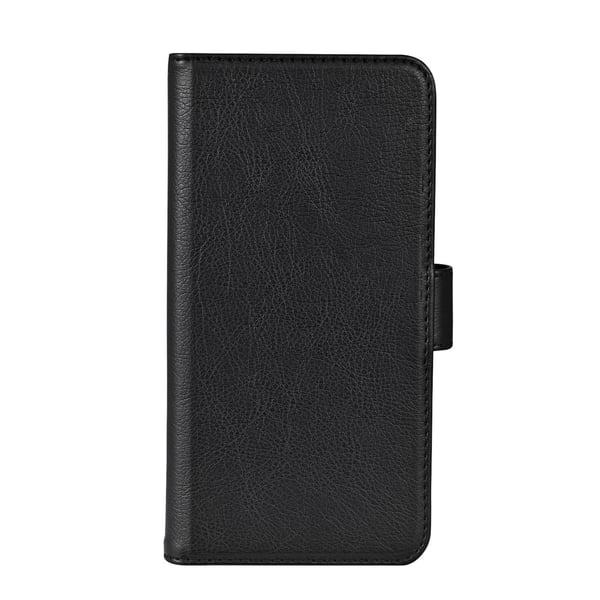 Samsung S21 FE PU wallet, detach., 3 cards, black