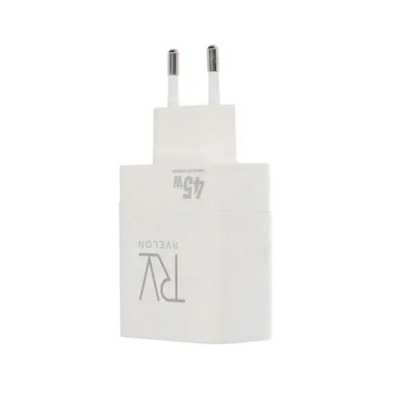 Rvelon 45W USB-C x2 GaN Väggladdare