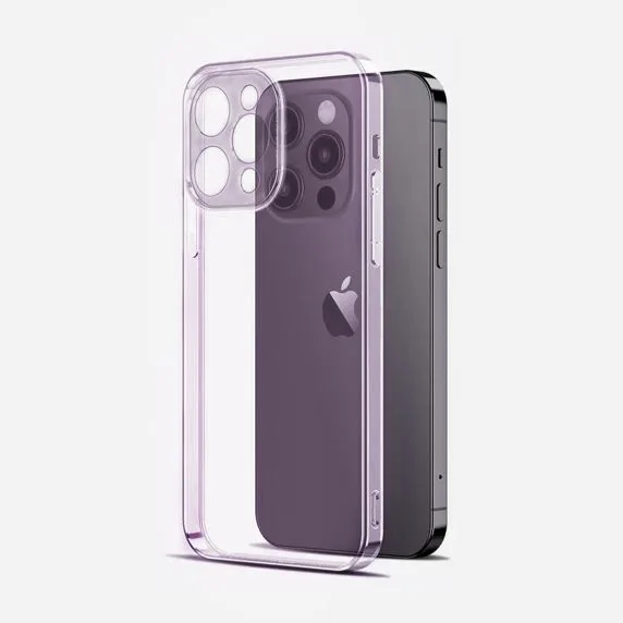 iPhone 14 Pro Max Mobilskal Ultratunt TPU - Lila