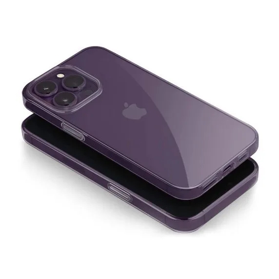 iPhone 14 Pro Max Mobilskal Ultratunt TPU - Lila