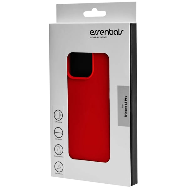 iPhone 13 Pro silicone back cover, Red