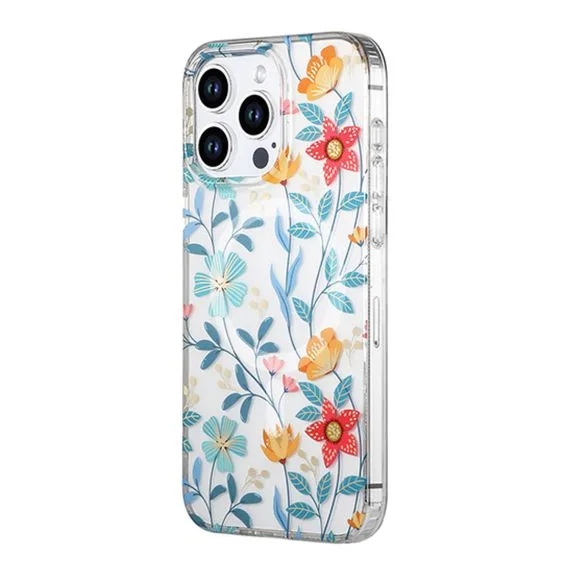 iPhone 14 Pro Max Mobilskal MagSafe - Blommor & Kvistar