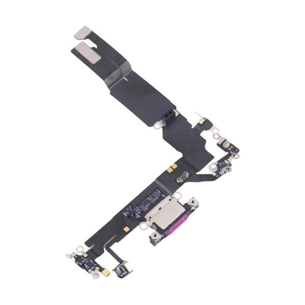 iPhone 16 Laddningskontakt Flexkabel Original Lila