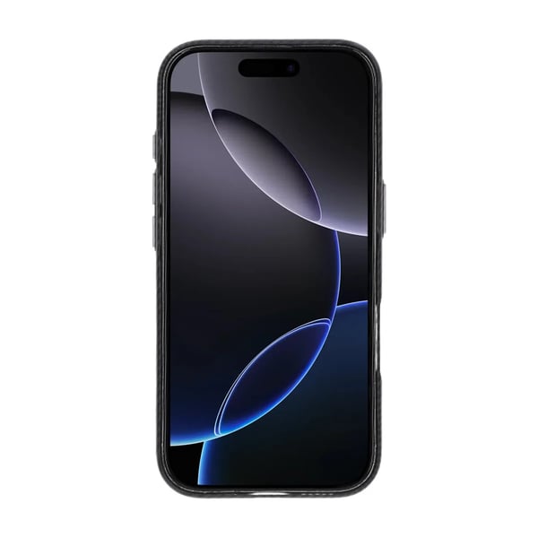 iPhone 16 Pro Mobilskal Carbonmönstrad - Svart