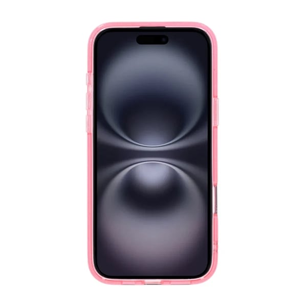iPhone 16 Pro Max Rvelon Mobilskal TPU med MagSafe - Glitter Rosa