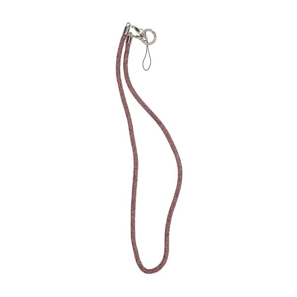 Mobilband Halsband 80cm - Lila glitter