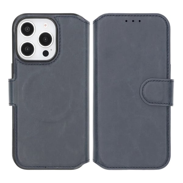 iPhone 16 Pro Plånboksfodral Rvelon - Blå