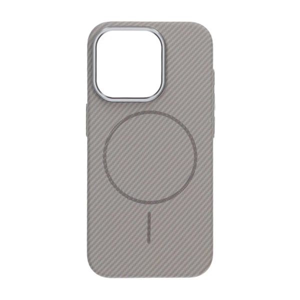 iPhone 14 Pro Mobilskal Carbonmönstrad - Grå