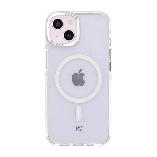 iPhone 13/14 Rvelon Mobilskal Magnet Förstärkt - Vit
