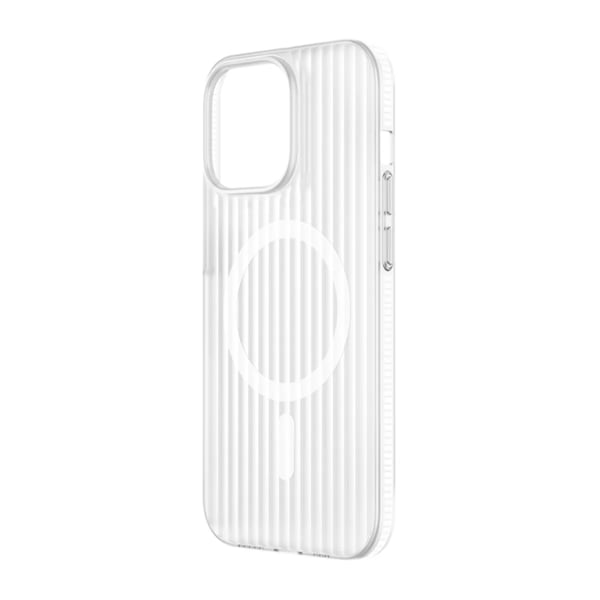iPhone 14/13 Mobilskal Korrugerad Anti-Halk - Transparent