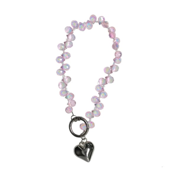 Strawberry crystal Pink 1 chain