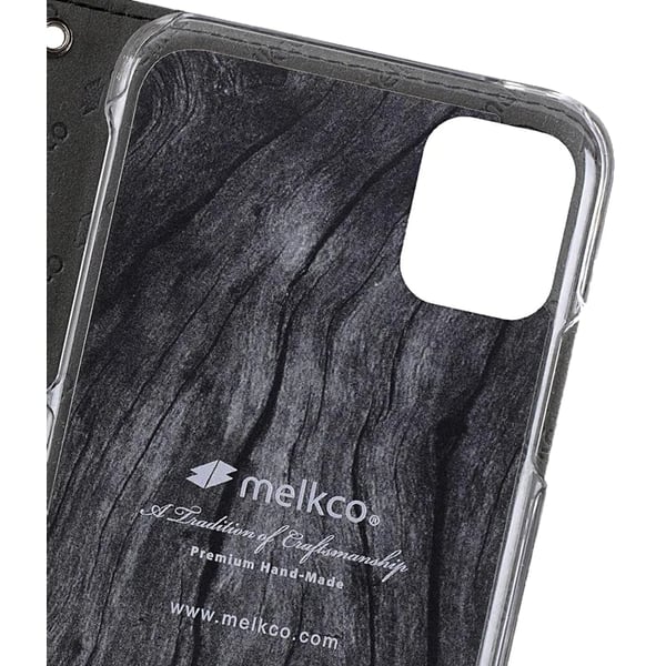 Melkco Walletcase iPhone 11 Pro - Svart