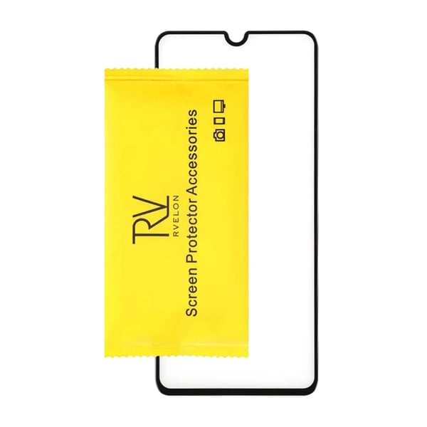 Skärmskydd Samsung A42 5G - 3D Härdat Glas Svart