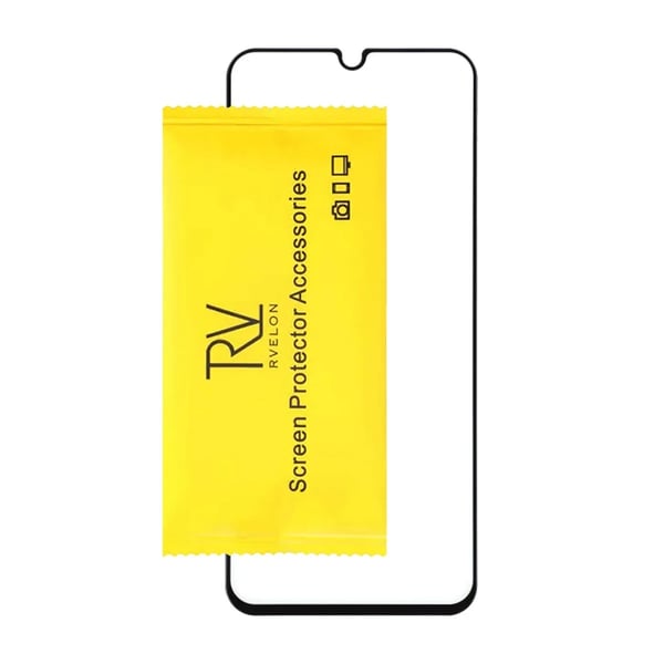 Skärmskydd Samsung Galaxy A22 5G - 3D Härdat Glas Svart